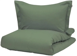 Turiform sengetøj - 150x210 cm - Grøn - Sengesæt i 100% egyptisk bomuldssatin - Turistrib Turiform
